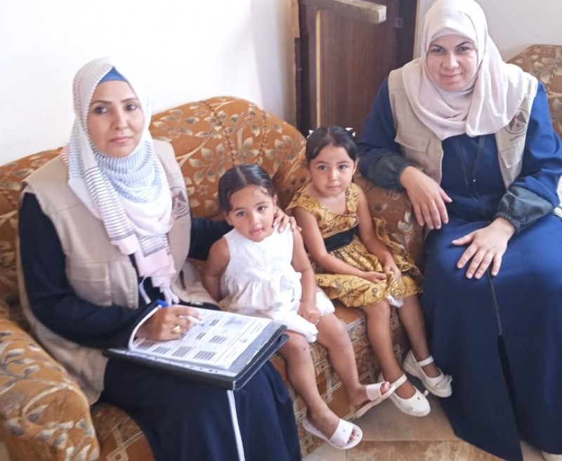 وزارة الأسرى والمحررين تزور عدد من عوائل الأسرى في محافظة خانيونس-2