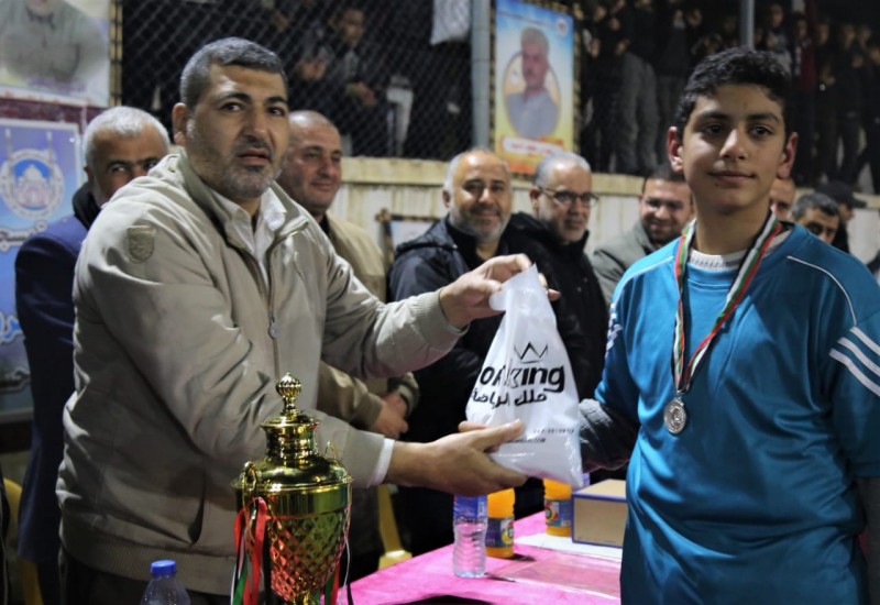 The Ministry of Detainees sponsors a sports tournament named after the martyred prisoner Nasser Abu Hamid.-4