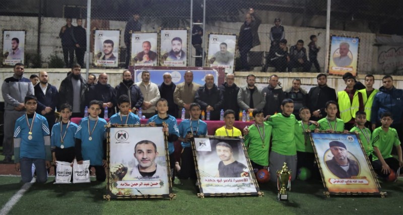 The Ministry of Detainees sponsors a sports tournament named after the martyred prisoner Nasser Abu Hamid.-2