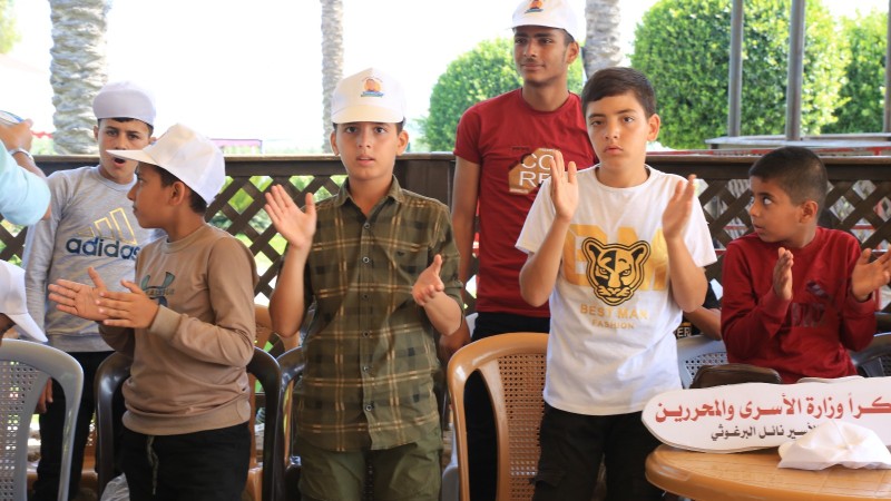 وزارة الأسرى تفتتح فعاليات المخيم الصيفي الخاص بأبناء الأسرى داخل سجون الاحتلال-2