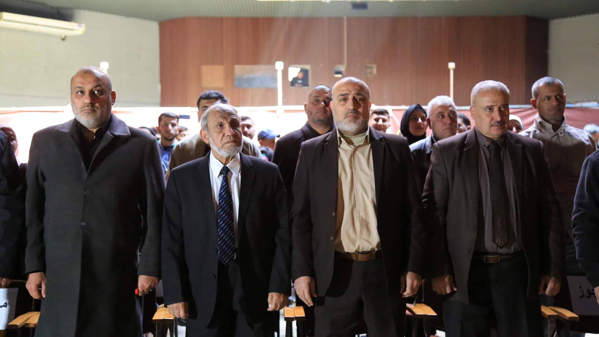 During a ceremony on the occasion of Land Day (Immortals, even if they’re absent),-1