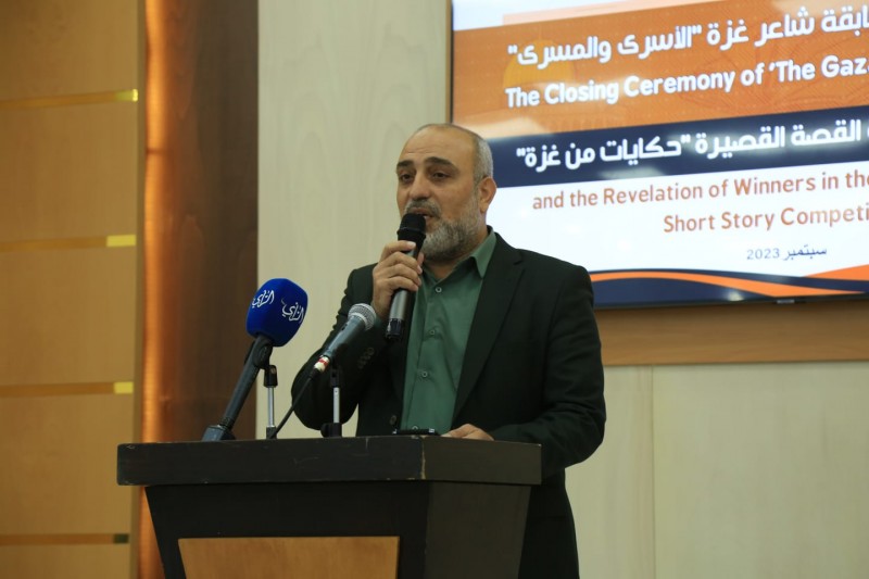 المدهون: هذه المسابقات ترسخ في النفوس مفاهيم الانتماء وتؤكد حالة الاهتمام البالغة والاحتضان الكبير لقضية الأسرى
