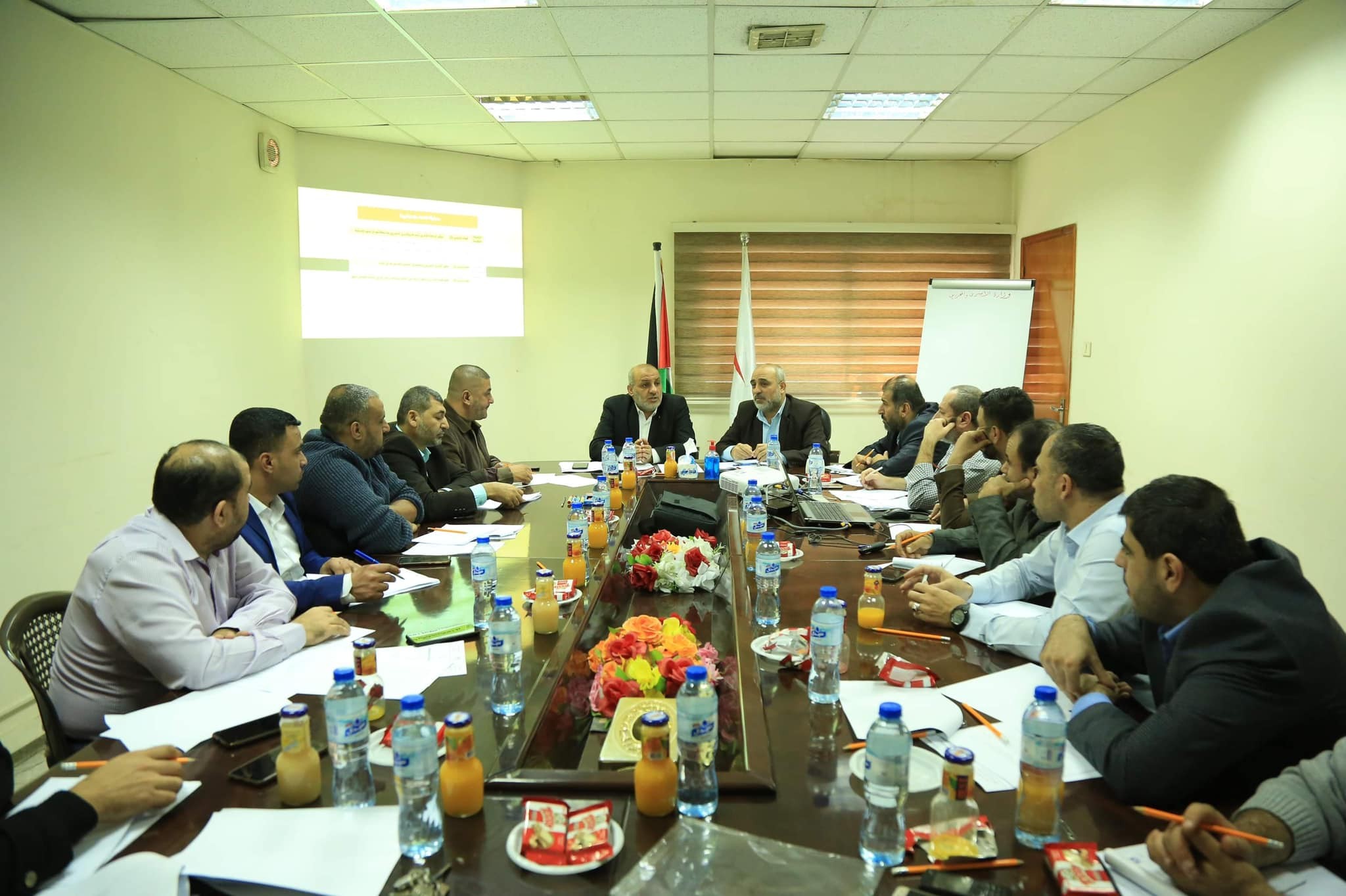 وزارة الأسرى تعقد ورشة عمل لمناقشة خطتها الاستراتيجية التنموية لعام 2022 - 2024