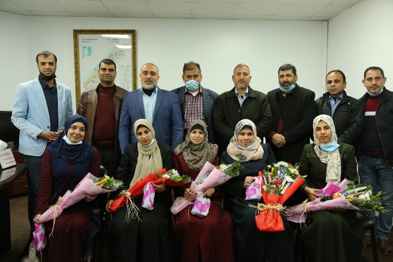 في يوم المرأة العالمي وزارة الأسرى تكرم الموظفات العاملات في الوزارة