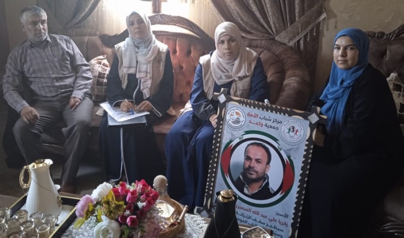 وزارة الأسرى والمحررين تزور عدد من عوائل الأسرى في محافظة خانيونس