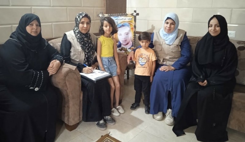 وزارة الأسرى والمحررين تزور عدد من عوائل الأسرى في محافظة شمال غزة