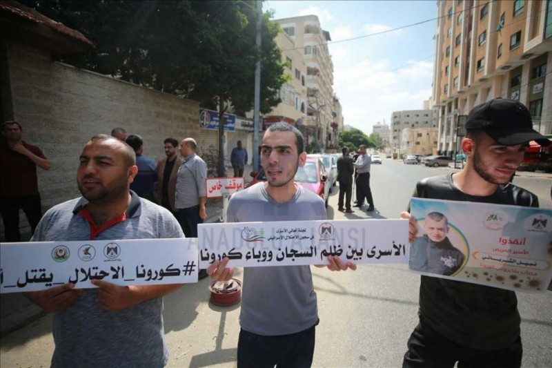 قائمة بأسماء الأسرى المصابين بفيروس كورونا في سجن رامون